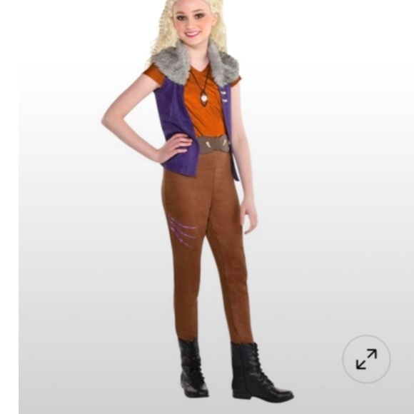 Disney Zombies Halloween Dress Up Costume Large 10/12